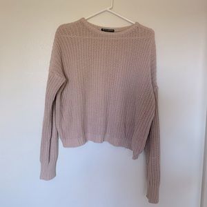 Knit sweater